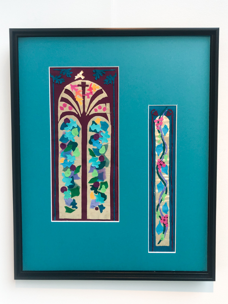 Two Fabric Hangings: Mae Runions